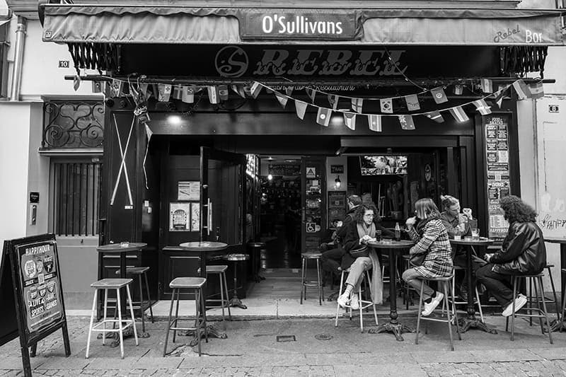 terrasse bar Chatelet O'Sullivans