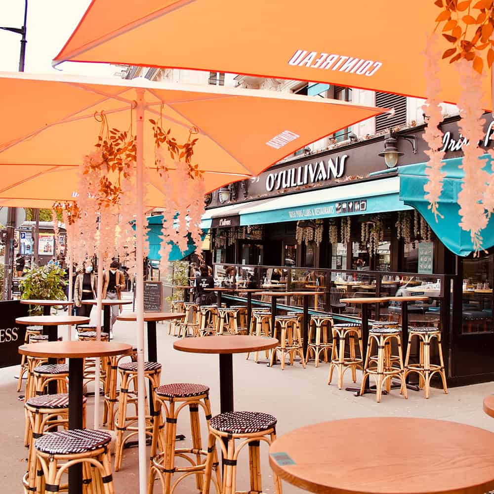 Terrasse Restaurant O’Sullivans Grands Boulevards