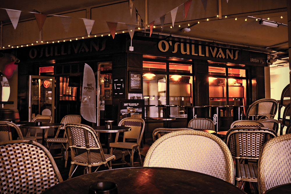Terrasse du Pub O'Sullivans Cergy