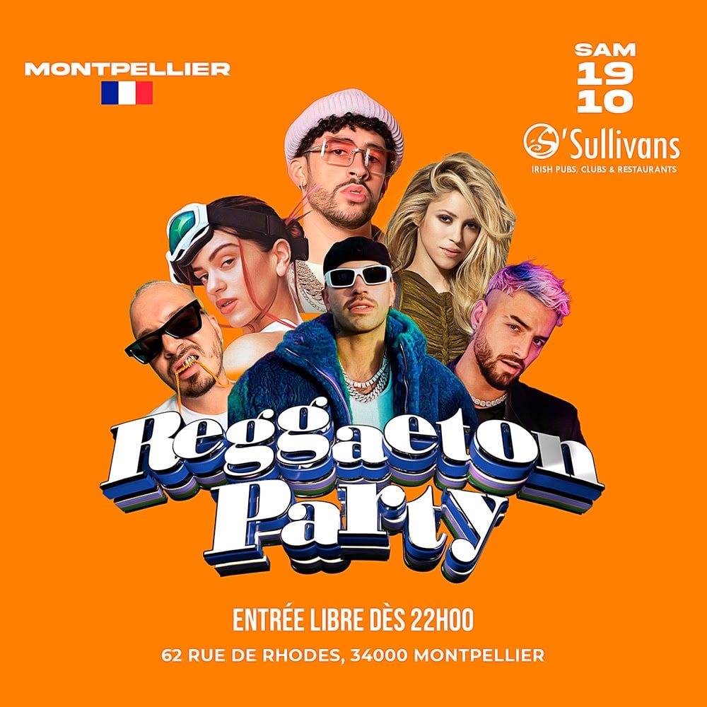 Soirée Reggaeton O’Sullivans pub