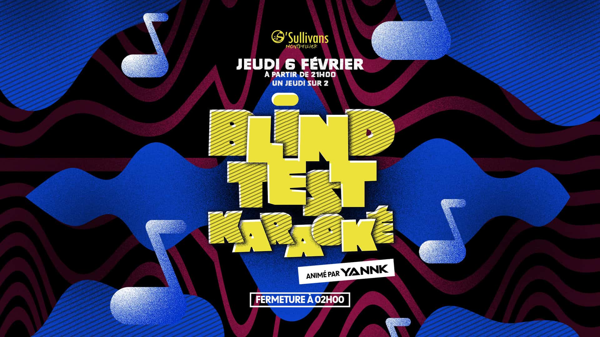 Blind Test Karaoke Un jeudi sur 2 à Montpellier O'Sullivans