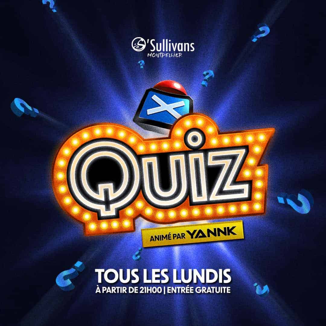 O’Sullivans Montpellier Soirée Quiz