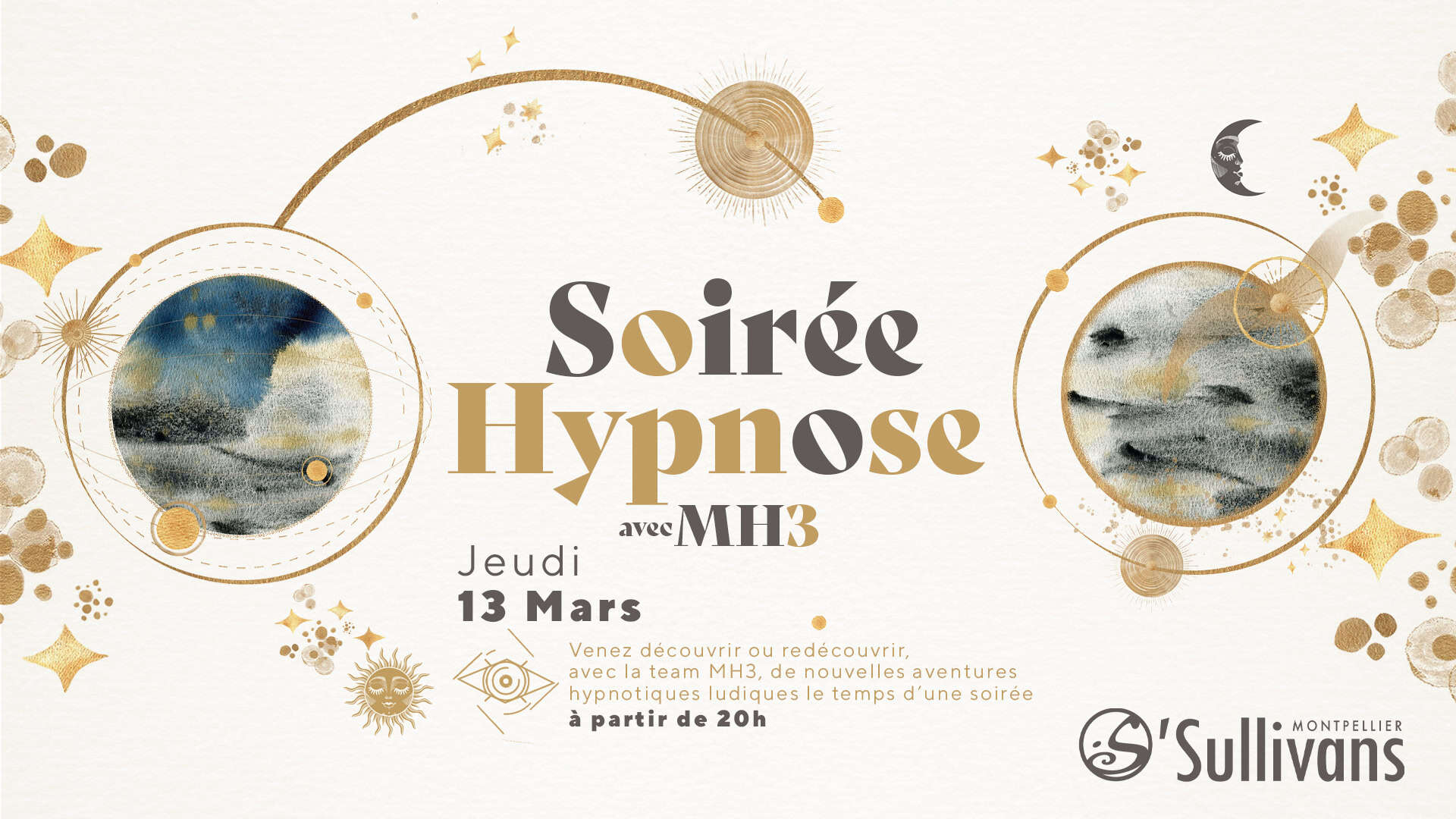 Soirée Hypnose à O’Sullivans Pub Montpellier