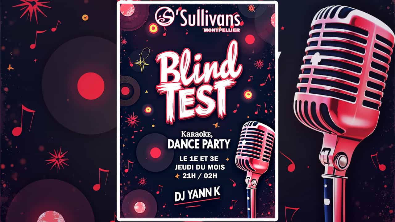 blind test karaoke O’Sullivans Pub Montpellier