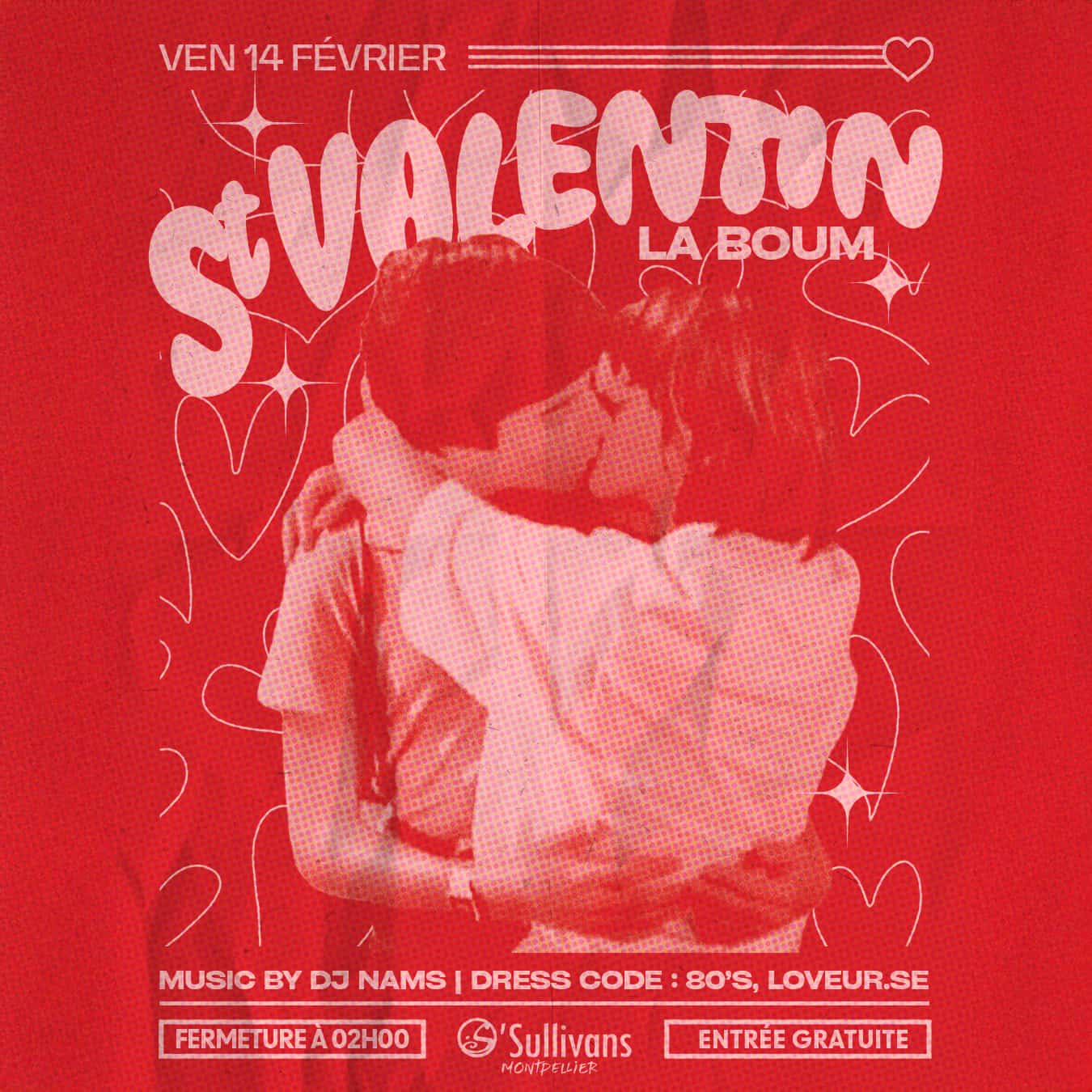 St-Valentin 2025à O’Sullivans Pub Montpellier